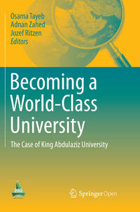 Vorderes Coverbild Becoming a World-Class University