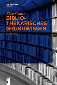 Vorderes Coverbild Bibliothekarisches Grundwissen