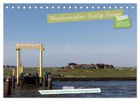 Vorderes Coverbild Wunderschöne Hallig Hooge (Tischkalender 2025 DIN A5 quer), CALVENDO Monatskalender