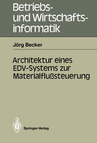 Vorderes Coverbild Architektur eines EDV-Systems zur Materialflußsteuerung