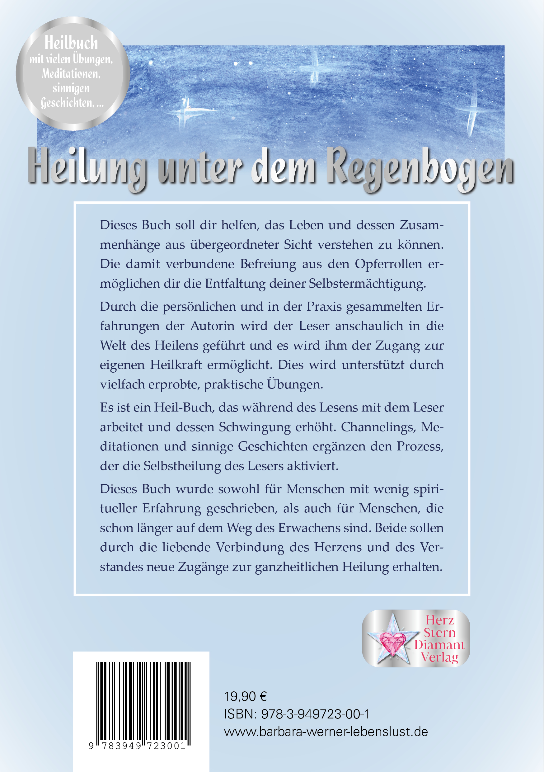 Rückseitencover Heilung unter dem Regenbogen