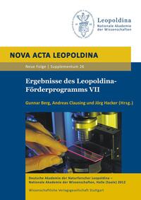Vorderes Coverbild Ergebnisse des Leopoldina-Förderprogramms VII