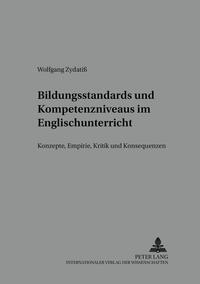 Vorderes Coverbild Bildungsstandards und Kompetenzniveaus im Englischunterricht