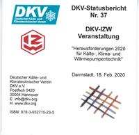 Vorderes Coverbild Herausforderungen 2020 für Kälte-, Klima- und Wärmpumpentechnik