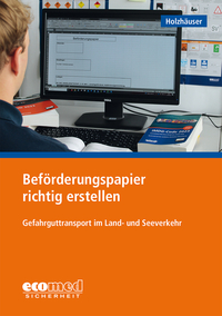 Vorderes Coverbild Beförderungspapier richtig erstellen