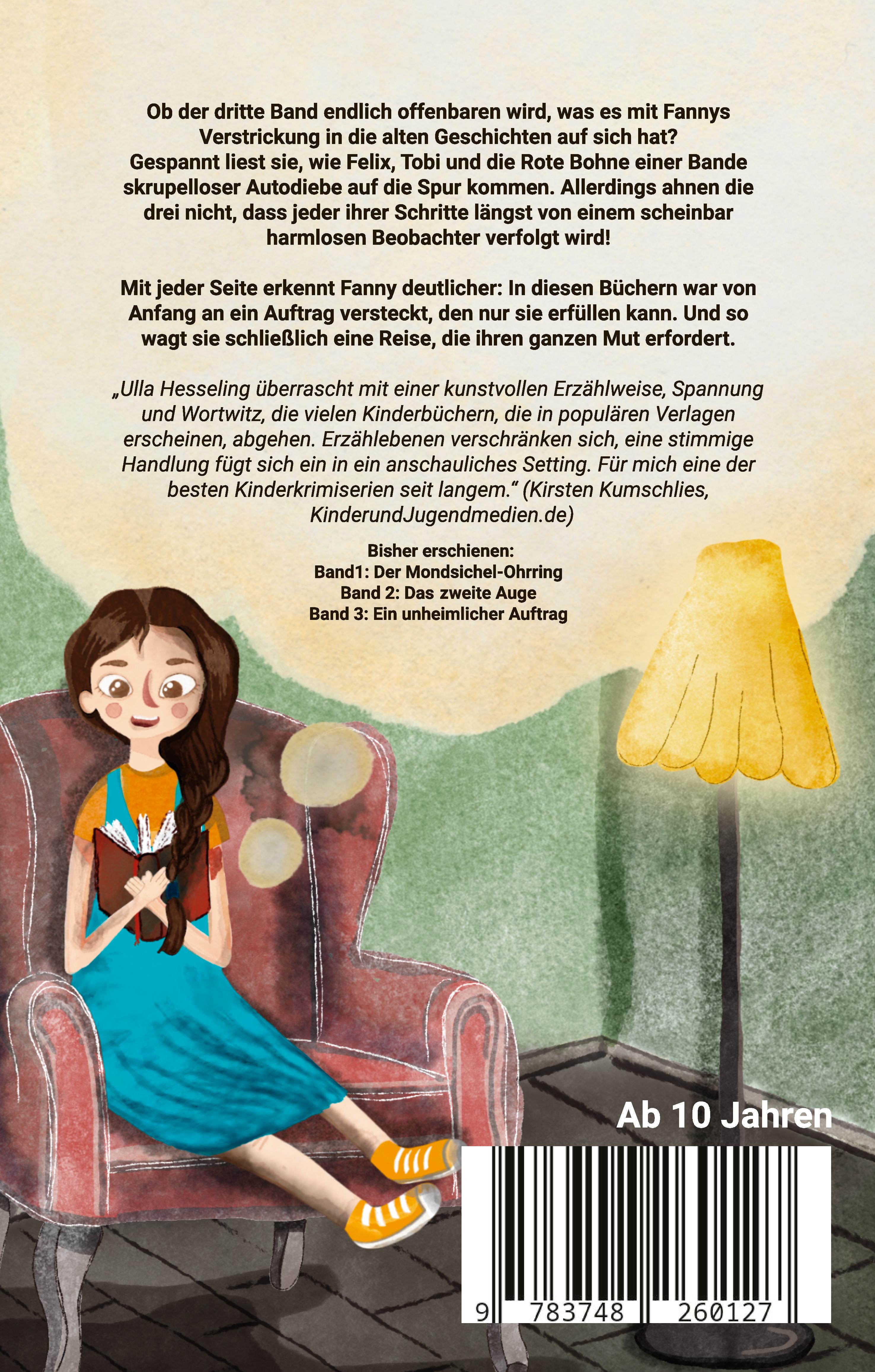 Rückseitencover Ein unheimlicher Auftrag