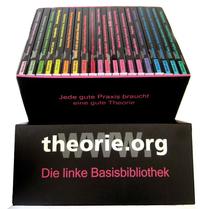 Vorderes Coverbild theorie.org -- Die ersten zwanzig Bände in Geschenk-Kassette