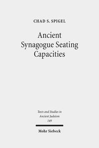 Vorderes Coverbild Ancient Synagogue Seating Capacities