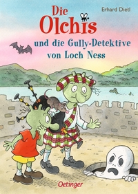 Vorderes Coverbild Die Olchis und die Gully-Detektive von Loch Ness