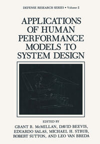 Vorderes Coverbild Applications of Human Performance Models to System Design