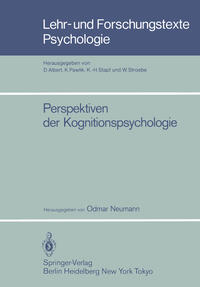 Vorderes Coverbild Perspektiven der Kognitionspsychologie