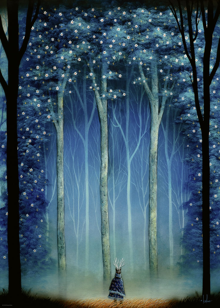 Beispielinhalt (Bild) Forest Cathedral Puzzle