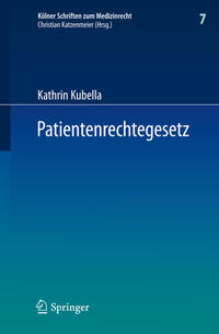Vorderes Coverbild Patientenrechtegesetz