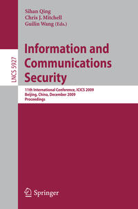 Vorderes Coverbild Information and Communications Security