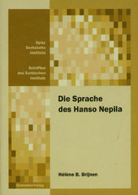 Vorderes Coverbild Die Sprache des Hanso Nepila