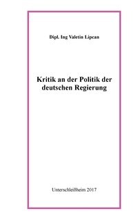 Vorderes Coverbild Kritik an der Politik der deutschen Regierung