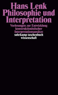 Vorderes Coverbild Philosophie und Interpretation