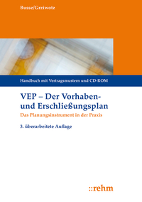 Vorderes Coverbild VEP Der Vorhaben- und Erschließungsplan