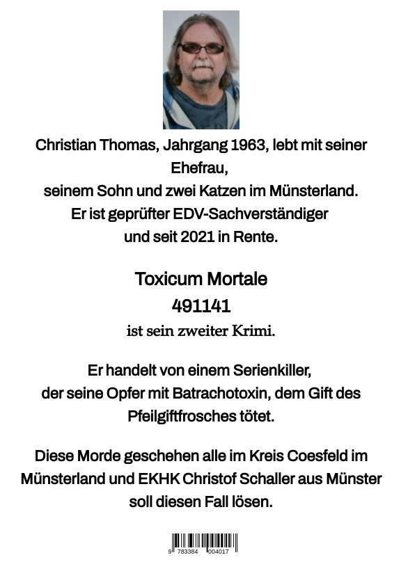 Rückseitencover Toxicum Mortale
