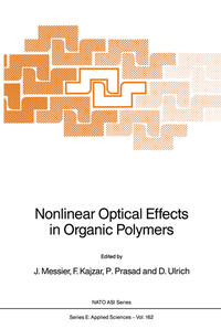 Vorderes Coverbild Nonlinear Optical Effects in Organic Polymers