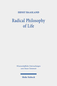 Vorderes Coverbild Radical Philosophy of Life