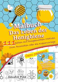 Vorderes Coverbild KitaFix Malbuch Das Leben der Honigbiene