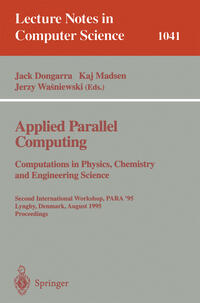 Vorderes Coverbild Applied Parallel Computing. Computations in Physics, Chemistry and Engineering Science