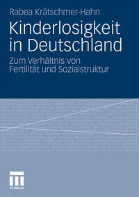 Vorderes Coverbild Kinderlosigkeit in Deutschland