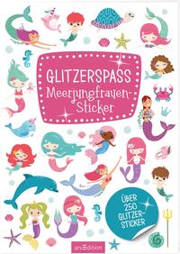 Vorderes Coverbild Glitzerspaß – Meerjungfrauen-Sticker