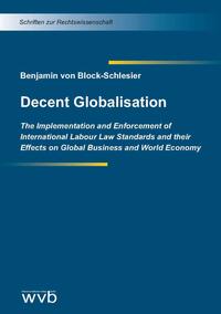 Vorderes Coverbild Decent Globalisation