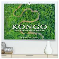Vorderes Coverbild KONGO - das dunkle Herz Afrikas (hochwertiger Premium Wandkalender 2026 DIN A2 quer), Kunstdruck in Hochglanz