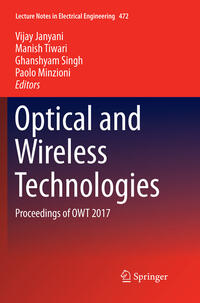 Vorderes Coverbild Optical and Wireless Technologies