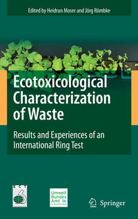 Vorderes Coverbild Ecotoxicological Characterization of Waste