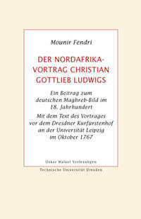 Vorderes Coverbild Der Nordafrika-Vortrag Christian Gottlieb Ludwigs
