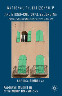 Vorderes Coverbild Nationality, Citizenship and Ethno-Cultural Belonging