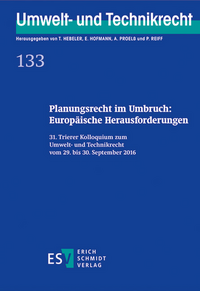 Vorderes Coverbild Planungsrecht im Umbruch: Europäische Herausforderungen