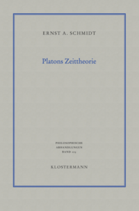 Vorderes Coverbild Platons Zeittheorie