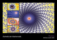 Vorderes Coverbild Ästhetik der Mathematik 2023 (édition noire, DIN A4 Wandkalender, 29.7x21 cm, Querformat)