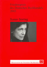 Vorderes Coverbild Susan Sontag