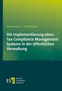 Vorderes Coverbild Die Implementierung eines Tax Compliance Management Systems in der öffentlichen Verwaltung