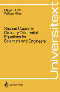 Vorderes Coverbild Second Course in Ordinary Differential Equations for Scientists and Engineers