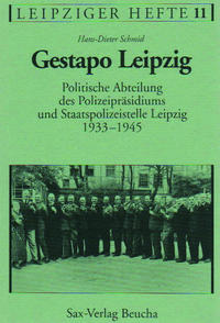 Vorderes Coverbild Gestapo Leipzig