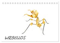 Vorderes Coverbild WIRBELLOS (Tischkalender 2025 DIN A5 quer), CALVENDO Monatskalender