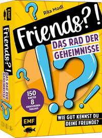 Vorderes Coverbild Friends?! Das Rad der Geheimnisse: Wie gut kennst du deine Freunde?