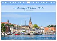 Vorderes Coverbild Schleswig-Holstein, ein Fest der Sinne (Wandkalender 2026 DIN A4 quer), CALVENDO Monatskalender