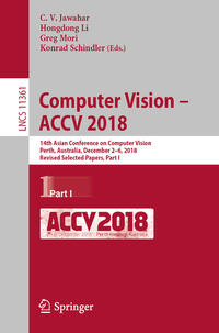 Vorderes Coverbild Computer Vision – ACCV 2018