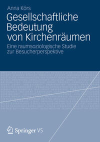 Vorderes Coverbild Gesellschaftliche Bedeutung von Kirchenräumen