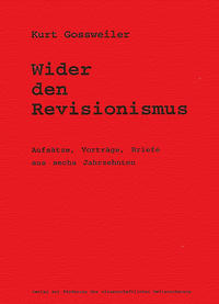 Vorderes Coverbild Wider den Revisionismus