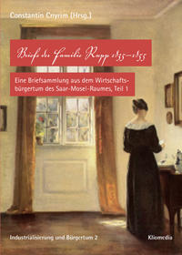 Vorderes Coverbild Briefe der Familie Rupp 1835-1855