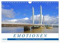 Vorderes Coverbild Emotionen - Frankreich ist einfach ein Land zum geniessen (Wandkalender 2026 DIN A4 quer), CALVENDO Monatskalender